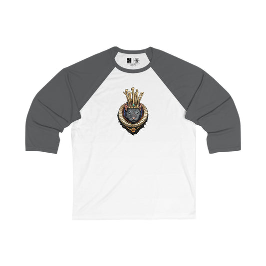 Mouse King | Figura Obscura | 3\4 Sleeve Baseball T-Shirt