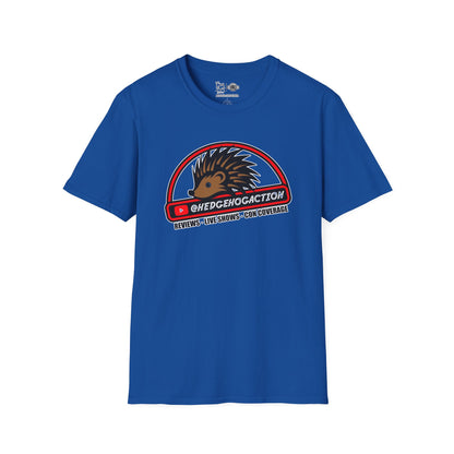 Hedgehog Action Logo | Mythic Legions | Fan Art | Soft T-Shirt