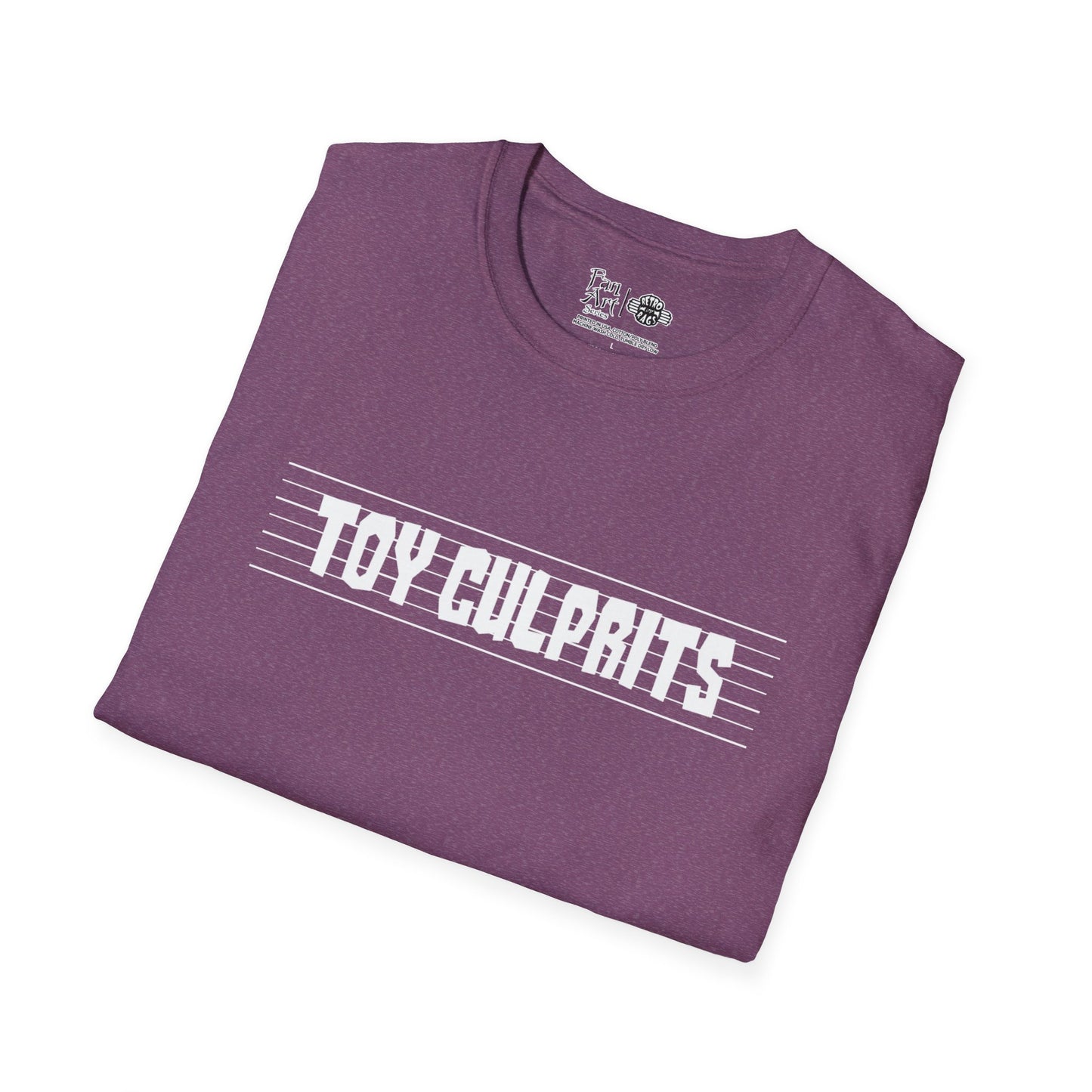 Toy Culprits White Logo | Mythic Legions | Fan Art | Soft T-Shirt