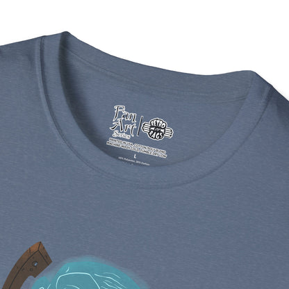 Toy Culprits Blue Ghost | Mythic Legions | Fan Art | Soft T-Shirt