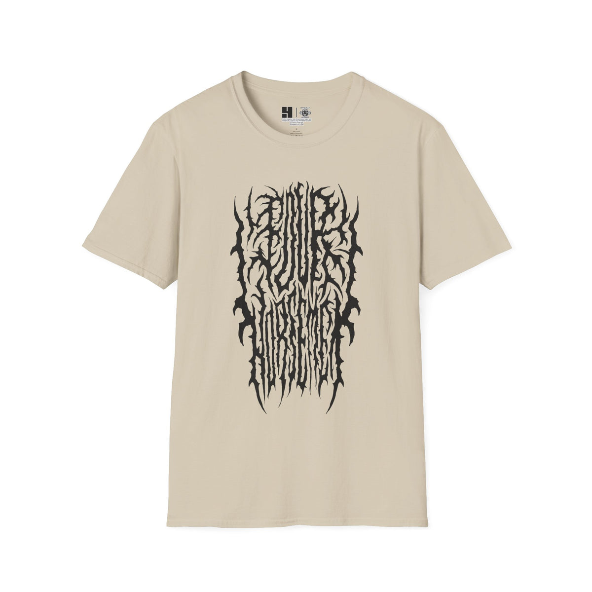 4H Metal Logo Black | Mythic Legions | Soft T-Shirt