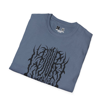 4H Metal Logo Black | Mythic Legions | Soft T-Shirt