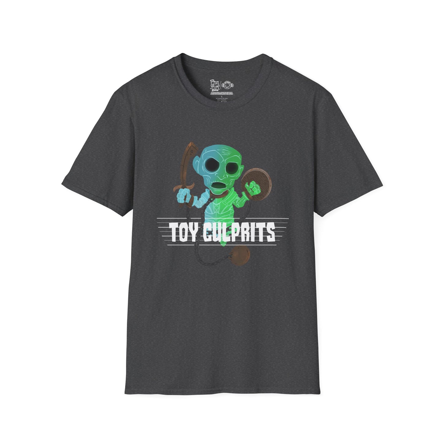 Toy Culprits Blue & Green Ghost | Mythic Legions | Fan Art | Soft T-Shirt