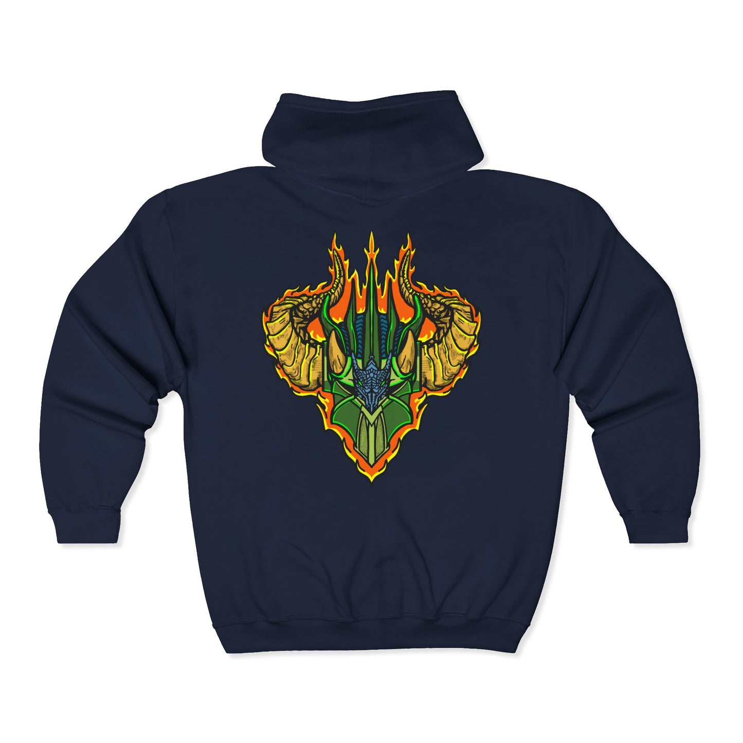 Sir Benegarr | Mythic Legions | Fan Art | Full Zip Hoodie