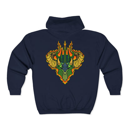 Sir Benegarr | Mythic Legions | Fan Art | Full Zip Hoodie