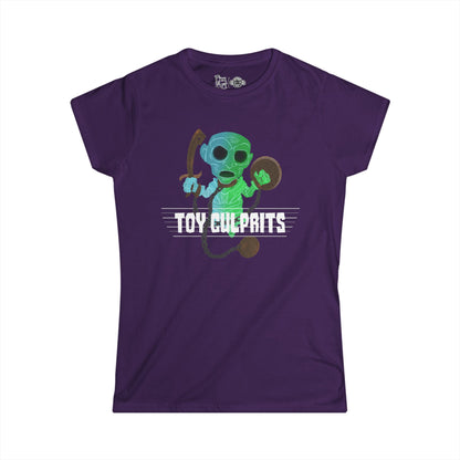 Toy Culprits Blue & Green Ghost | Mythic Legions | Fan Art | Women's T-Shirt