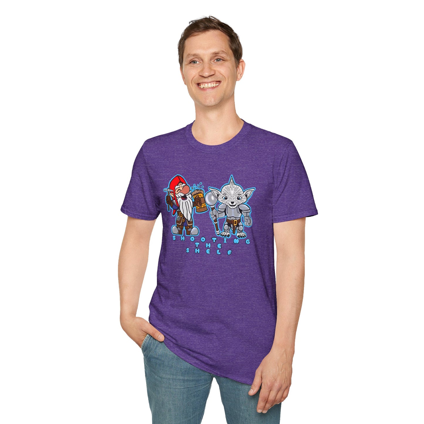 Shooting the Shelf | Mythic Legions | Fan Art | Soft T-Shirt