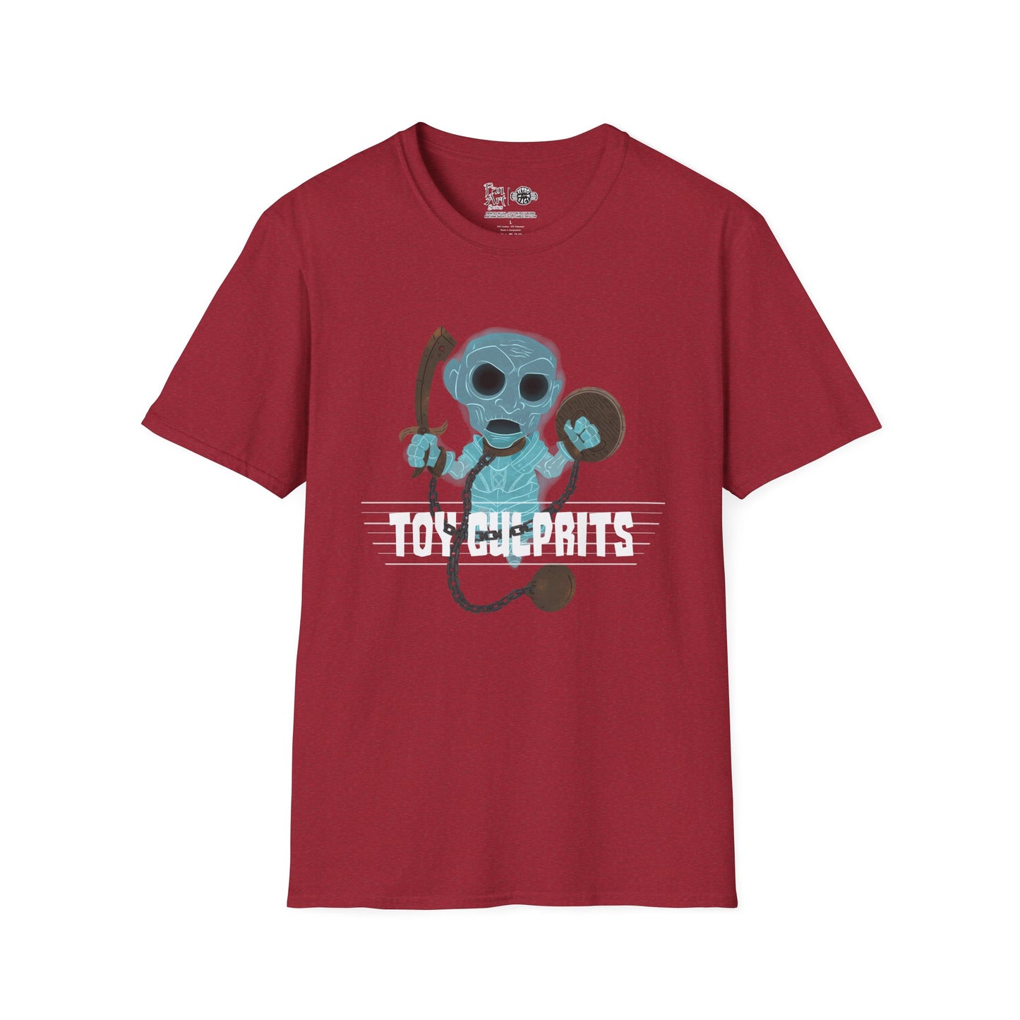 Toy Culprits Blue Ghost | Mythic Legions | Fan Art | Soft T-Shirt
