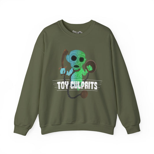 Toy Culprits Blue & Green Ghost | Mythic Legions | Fan Art | Sweatshirt