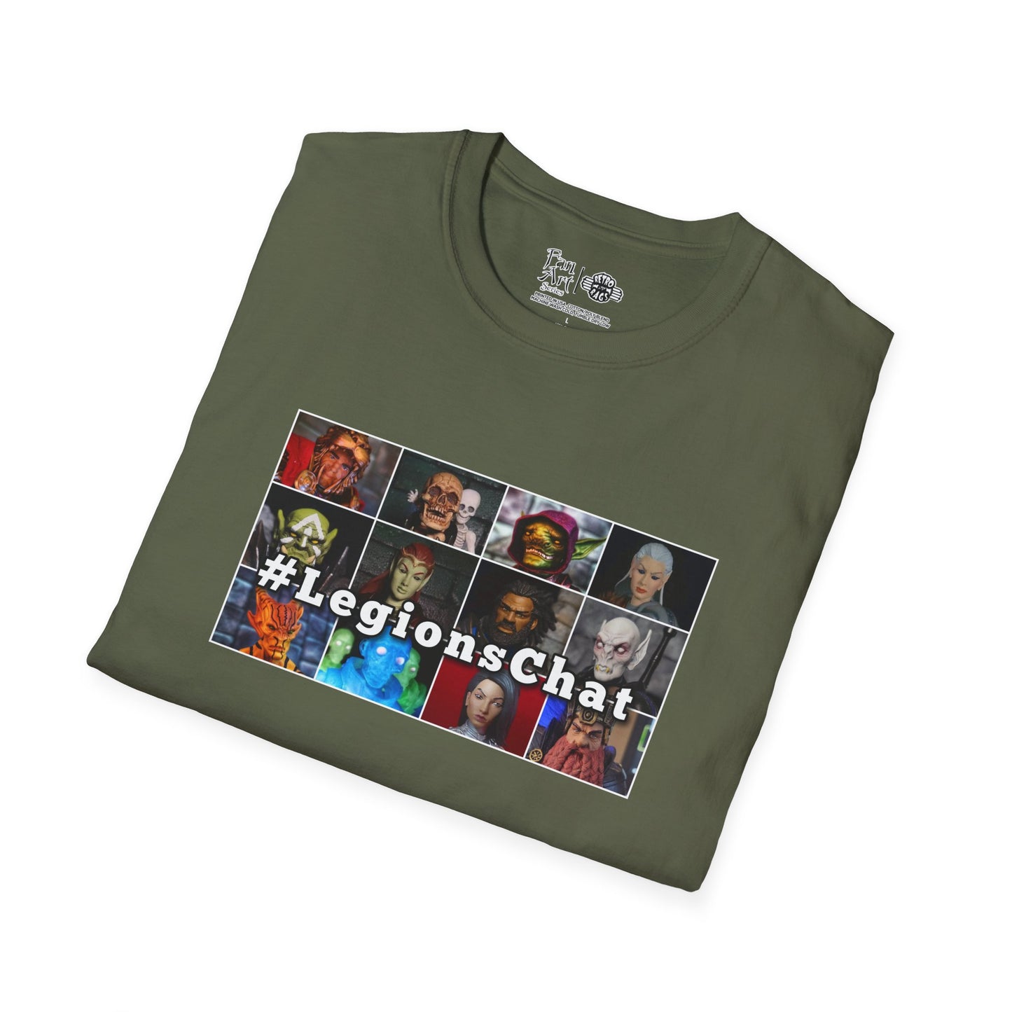 LegionsChat | Mythic Legions | Fan Art | Soft T-Shirt