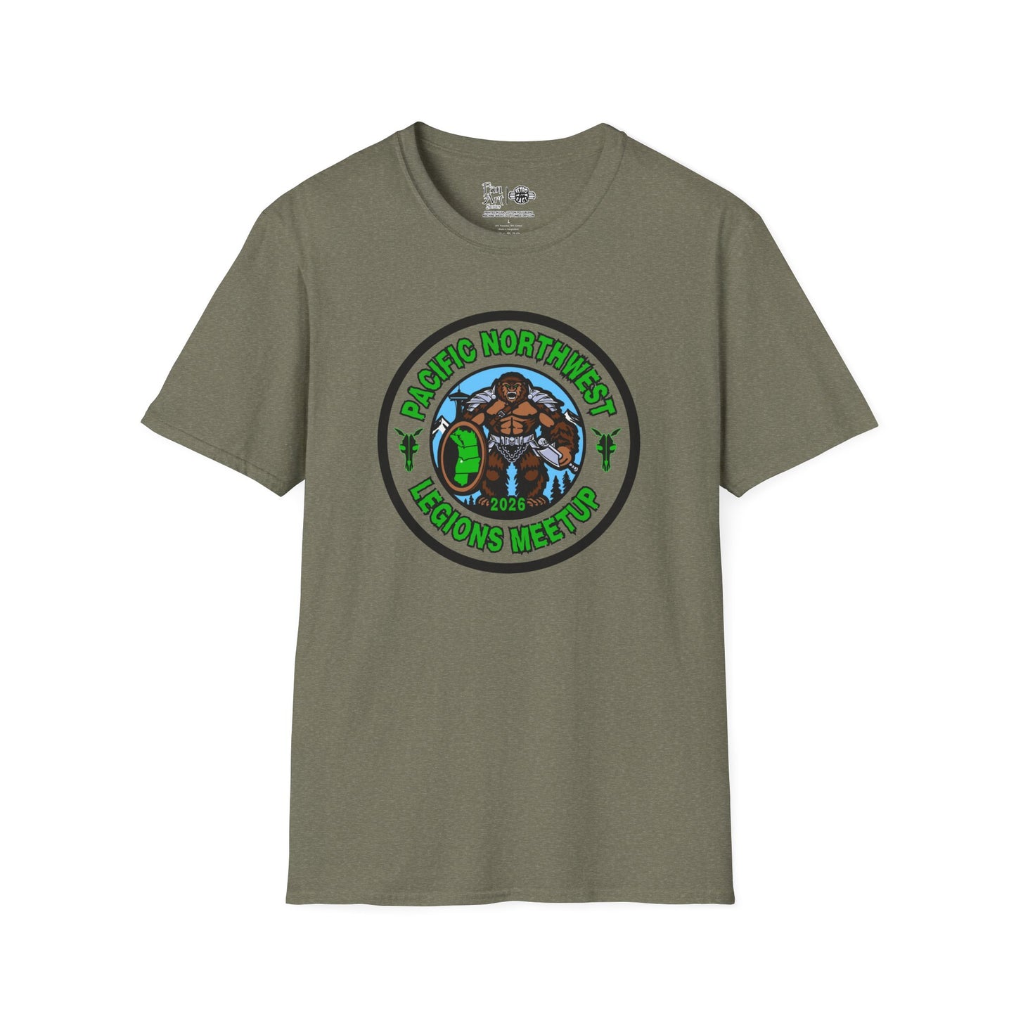 Pacific Northwest Meetup 2026 | Mythic Legions | Fan Art | Soft T-Shirt