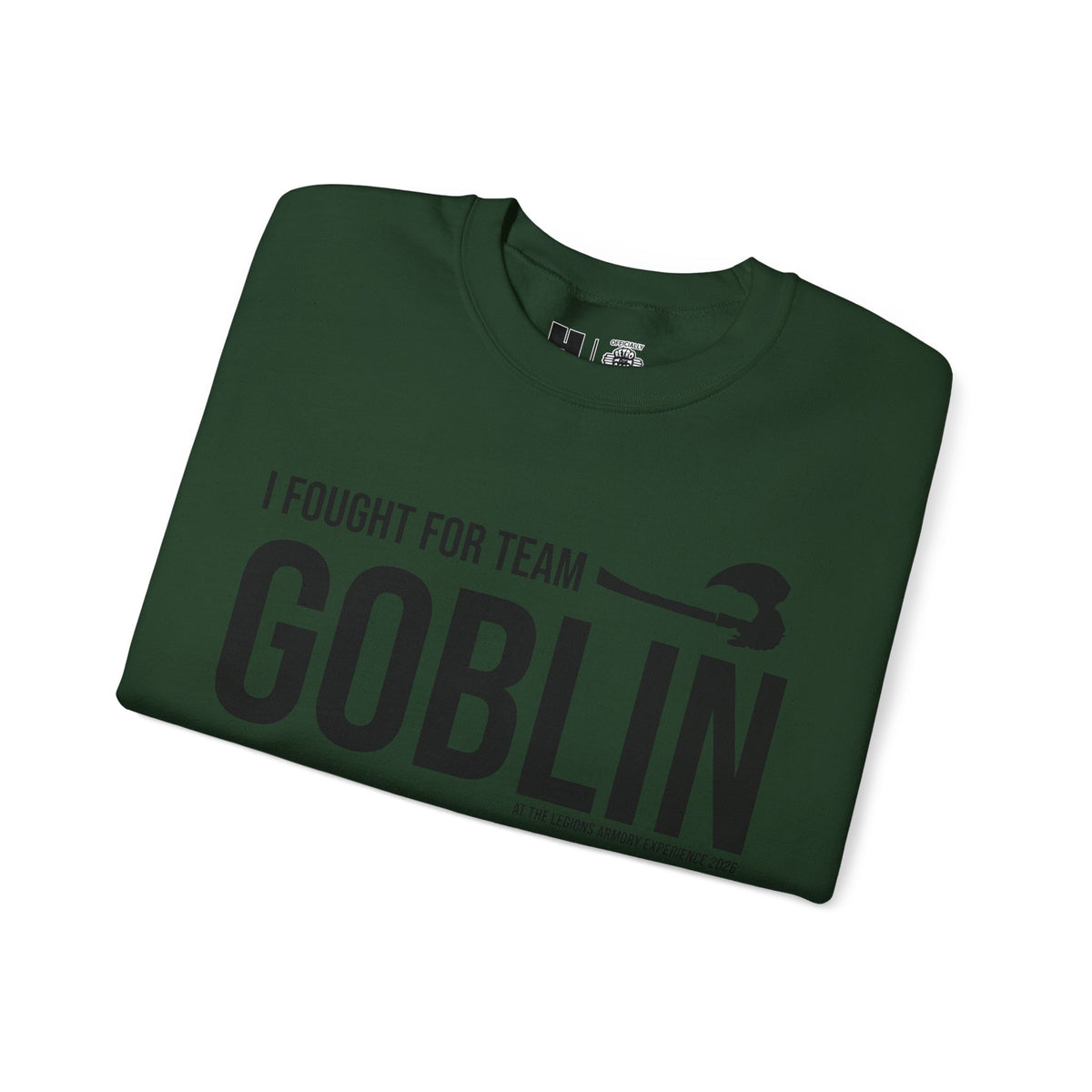 Team Goblin Legions Con 2026 (Black Logo) | Mythic Legions | Sweatshirt