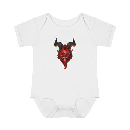 Krampus v2 Red | Figura Obscura | Baby Bodysuit