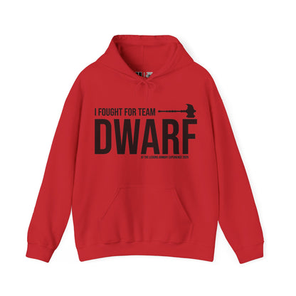 Team Dwarf Legions Con 2026 (Black Logo) | Mythic Legions | Pullover Hooodie