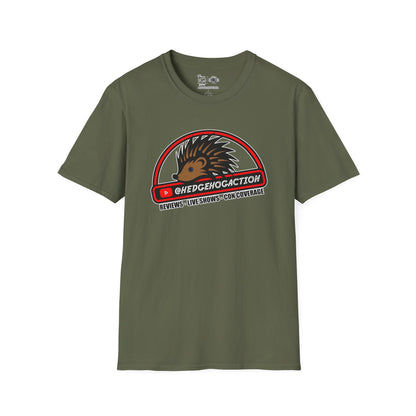 Hedgehog Action Logo | Mythic Legions | Fan Art | Soft T-Shirt