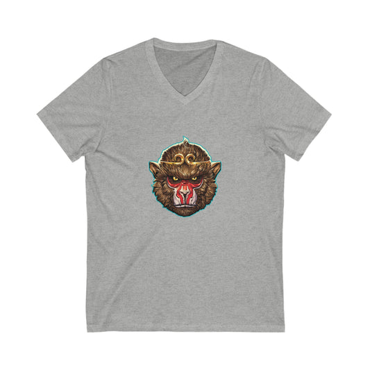 Monkey King, The v2 | Figura Obscura | V-Neck T-Shirt