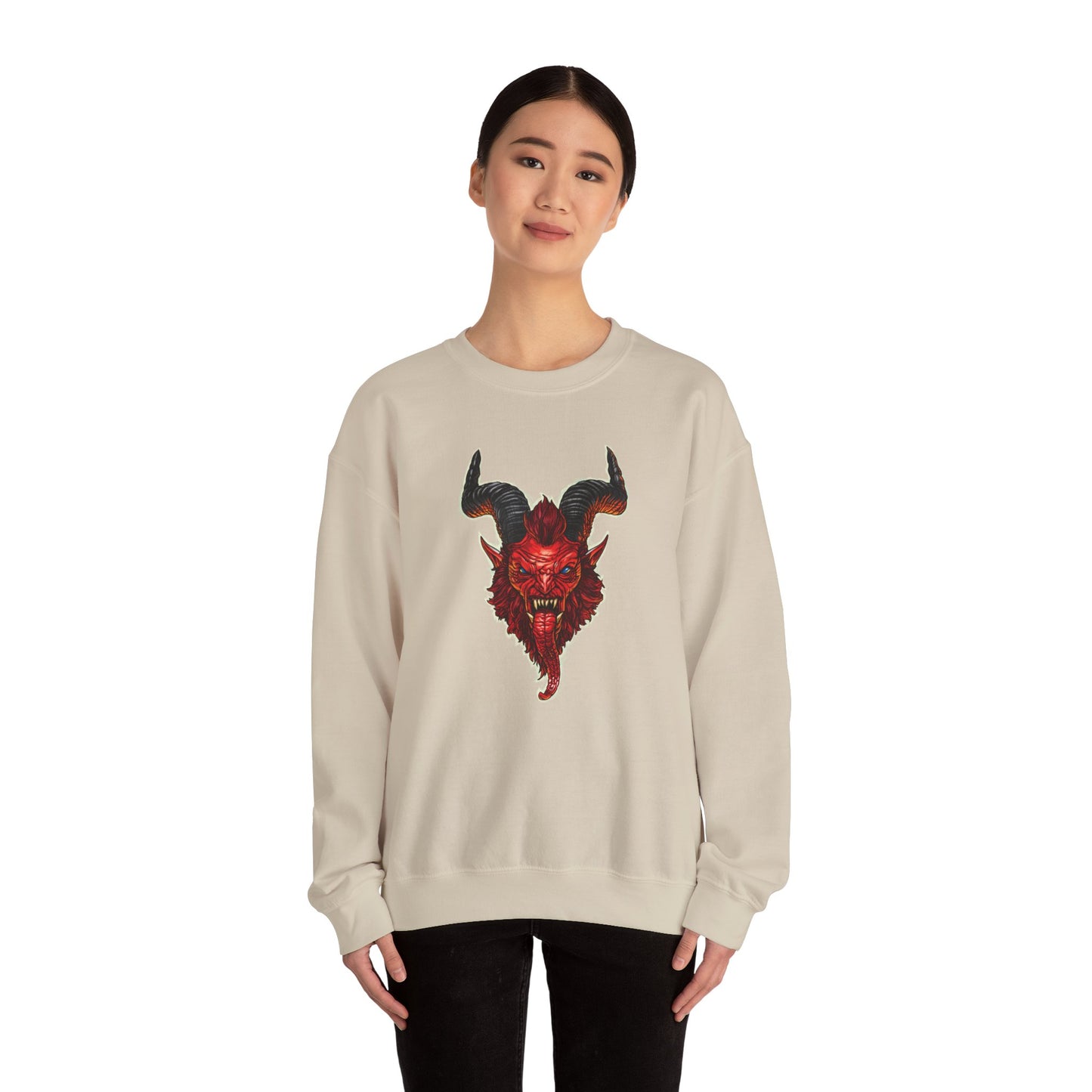 Krampus v2 Red | Figura Obscura | Sweatshirt