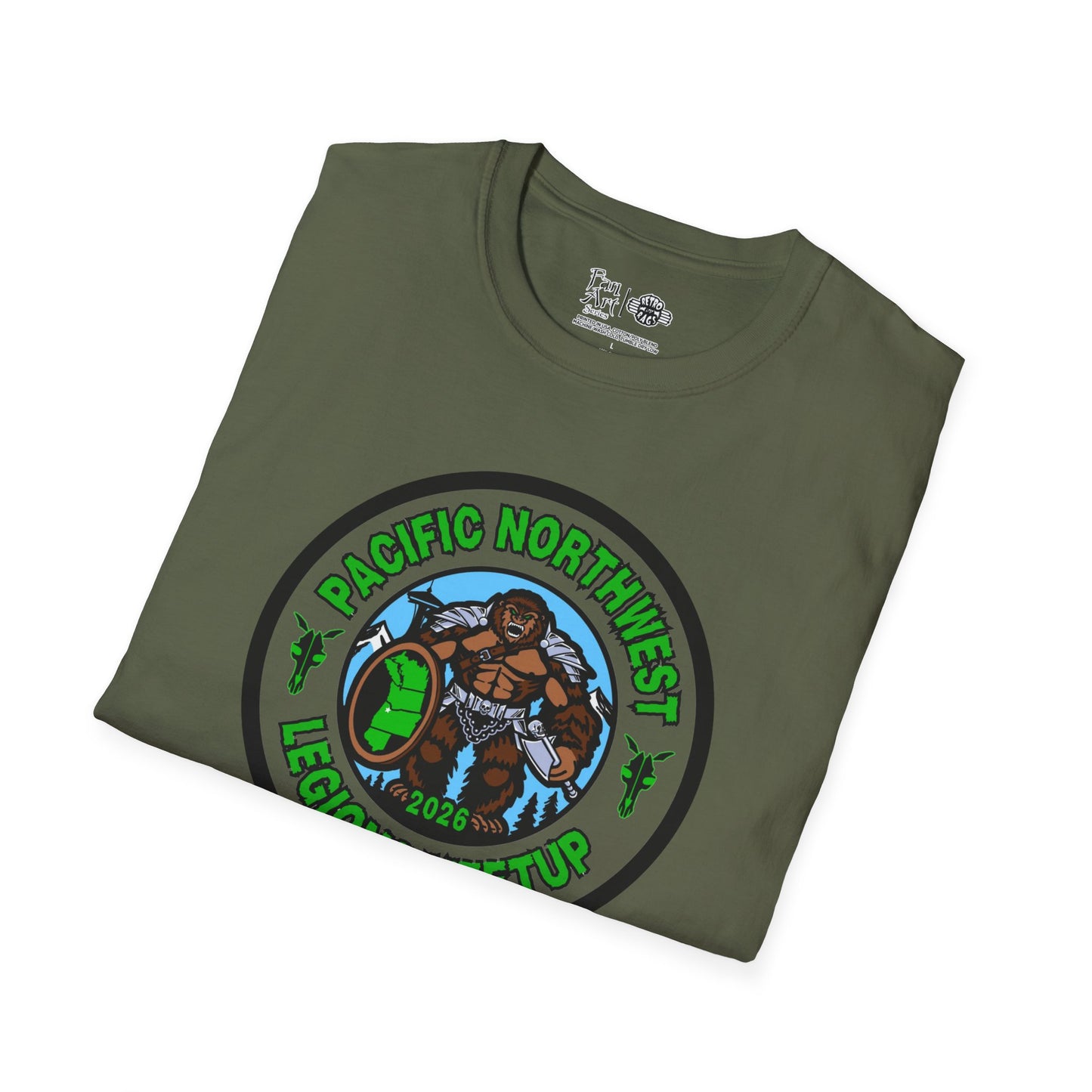 Pacific Northwest Meetup 2026 | Mythic Legions | Fan Art | Soft T-Shirt