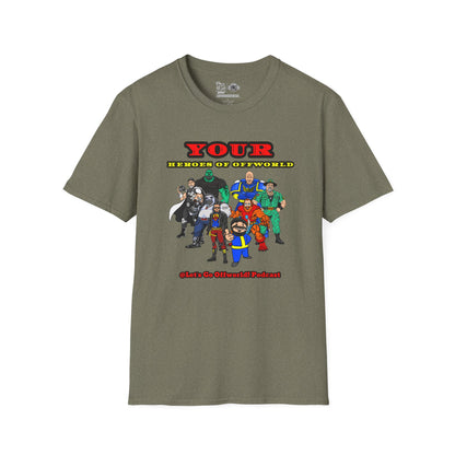 Heroes of Offworld | Mythic Legions | Fan Art | Soft T-Shirt