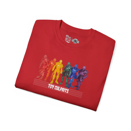 Rainbow Ghosts w/ Toy Culprits White Logo | Mythic Legions | Fan Art | Standard T-Shirt