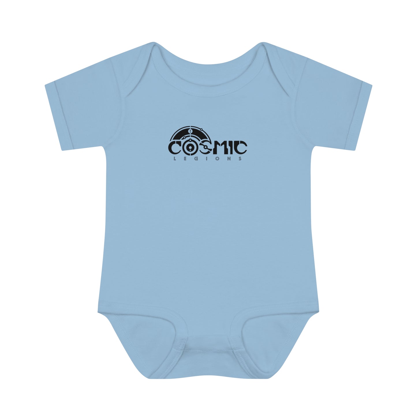 Cosmic Legions Logo | Black | Baby Bodysuit