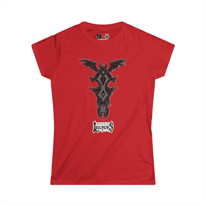 4H | Wing | Skull Logo | w_ Logo | Mythic Legions | Women's T-Shirt