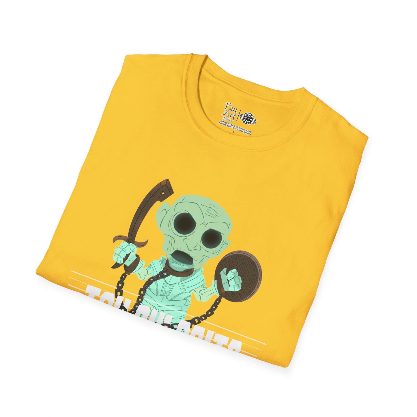 Toy Culprits Green Ghost | Mythic Legions | Fan Art | Soft T-Shirt