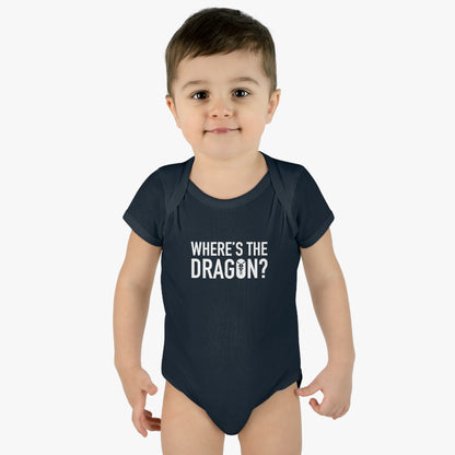 Where's The Dragon | Mythic Legions | Baby Bodysuit