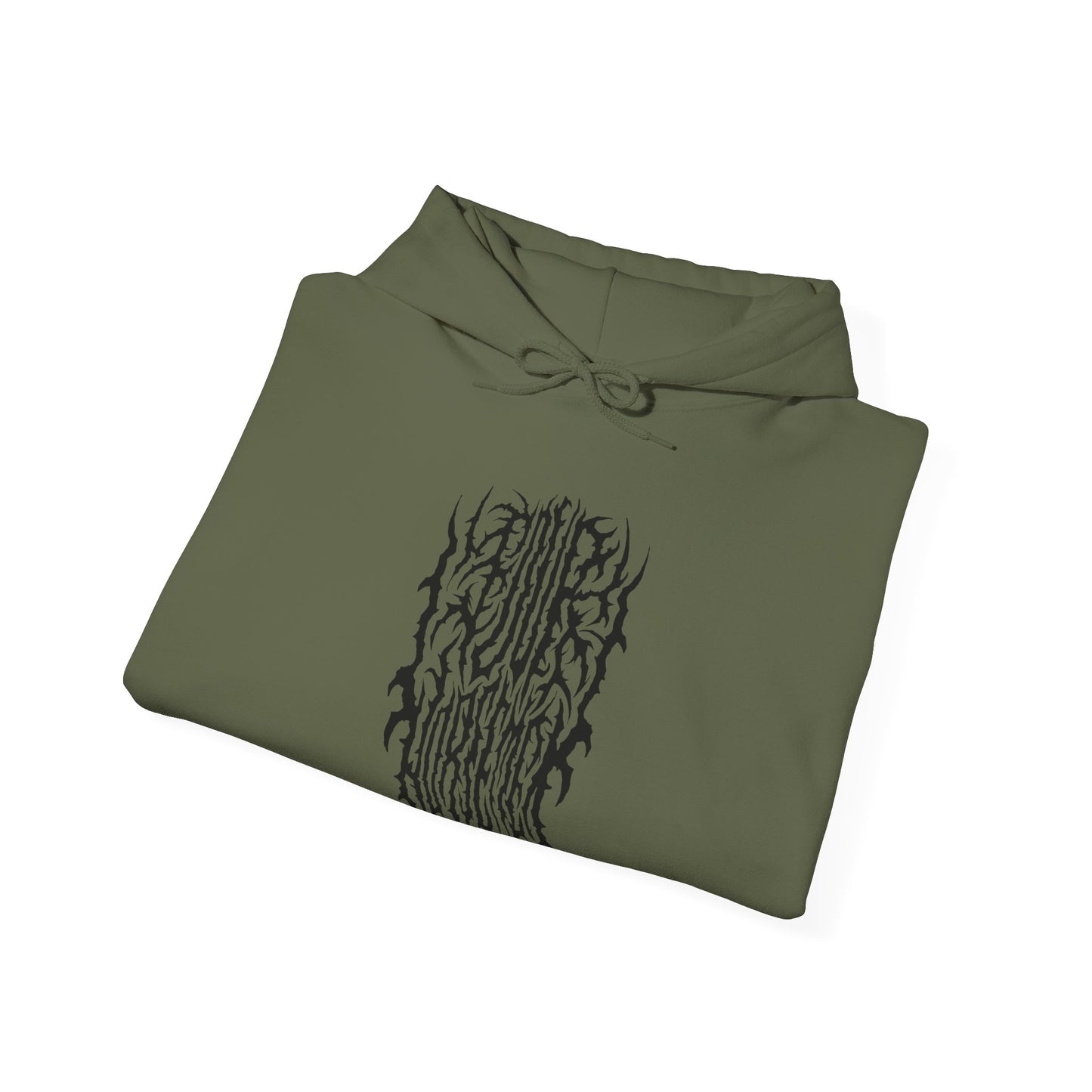 4H Metal Logo Black | Mythic Legions | Pullover Hooodie