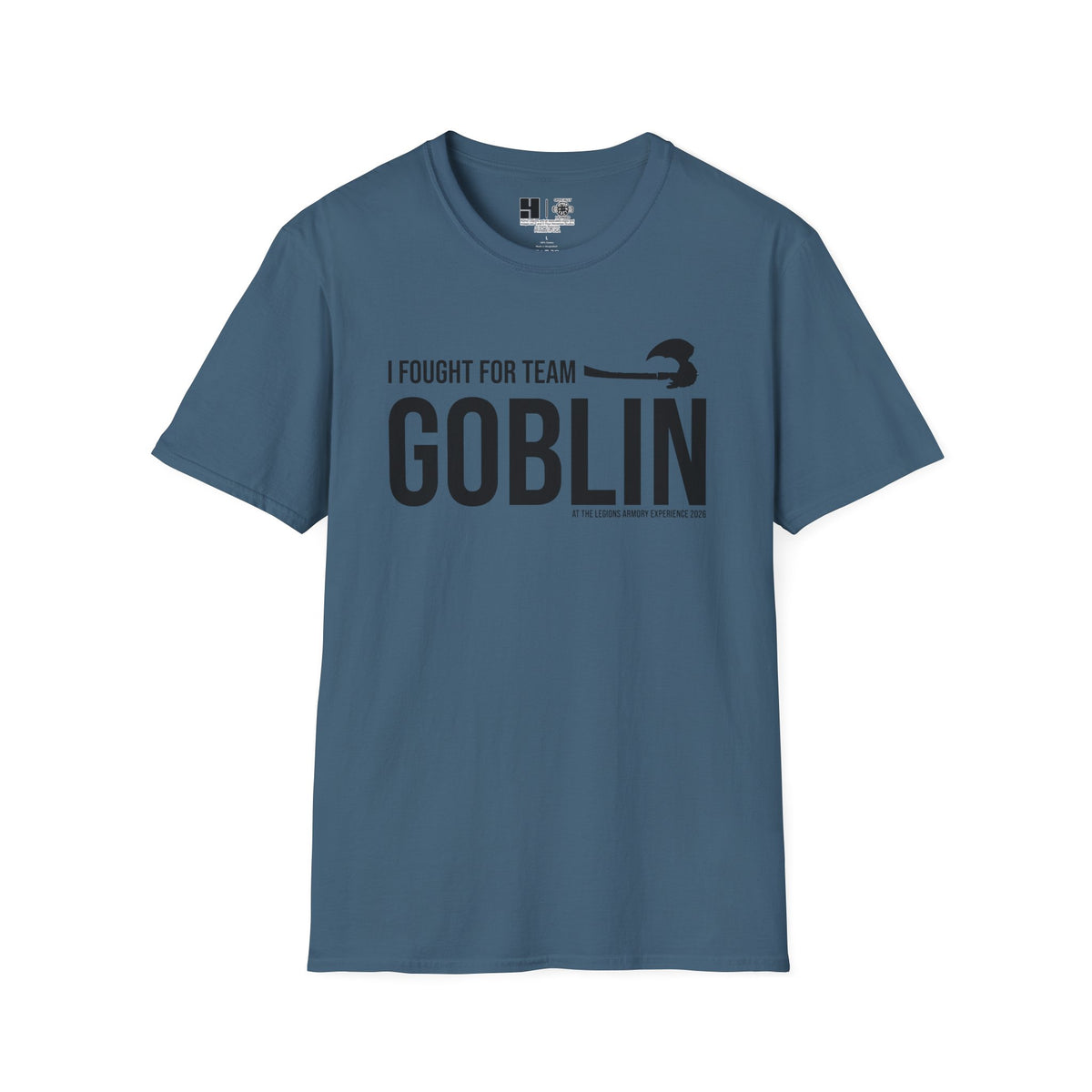 Team Goblin Legions Con 2026 (Black Logo) | Mythic Legions | Soft T-Shirt
