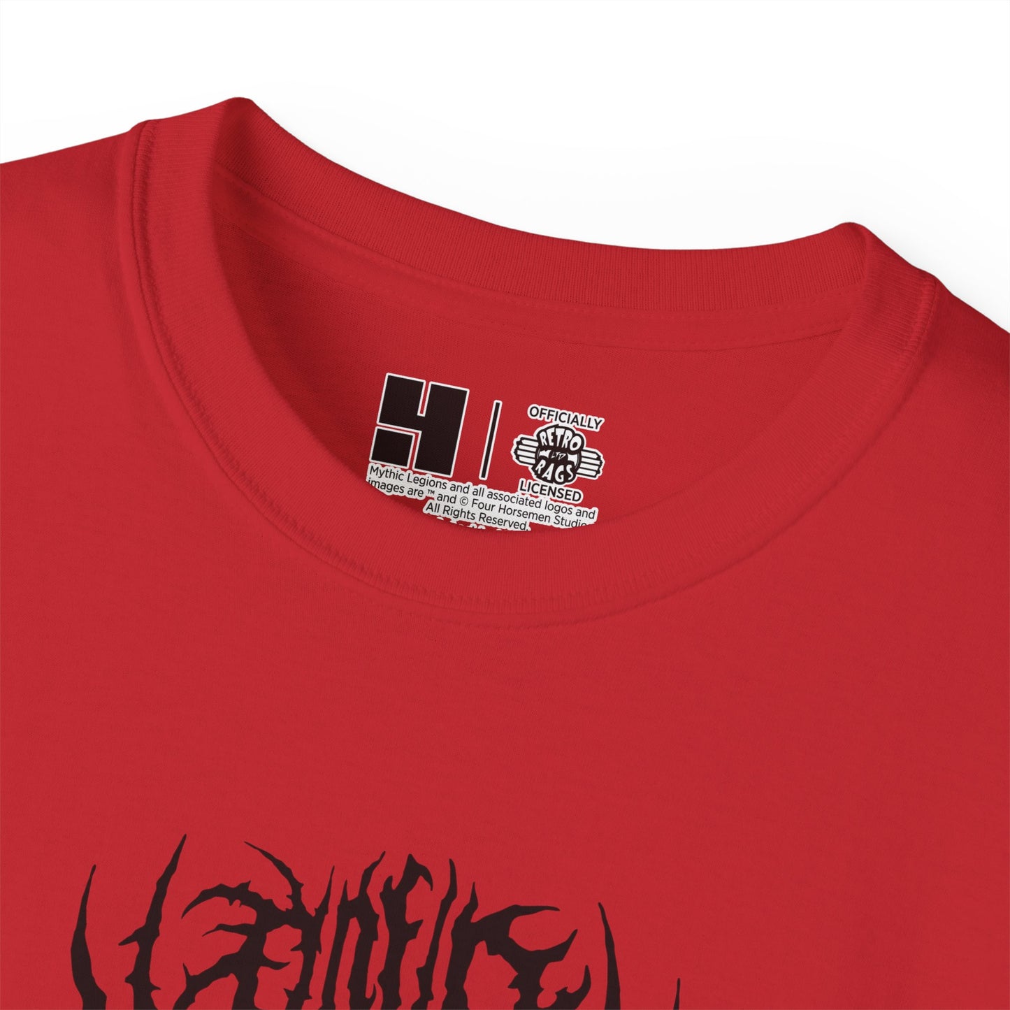 4H Metal Logo Black | Mythic Legions | Standard T-Shirt