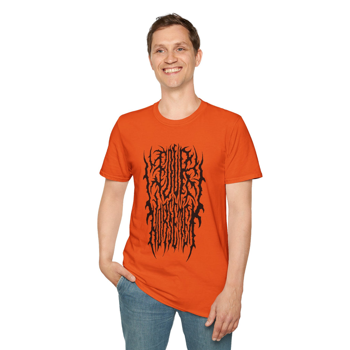 4H Metal Logo Black | Mythic Legions | Soft T-Shirt