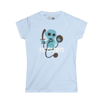 Toy Culprits Blue Ghost | Mythic Legions | Fan Art | Women's T-Shirt