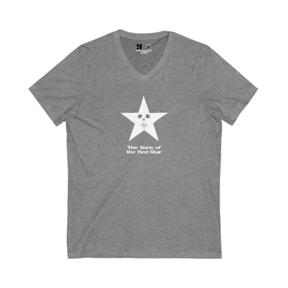 Sons of the Red Star Logo Small | Mythic Legions | V-Neck T-Shirt