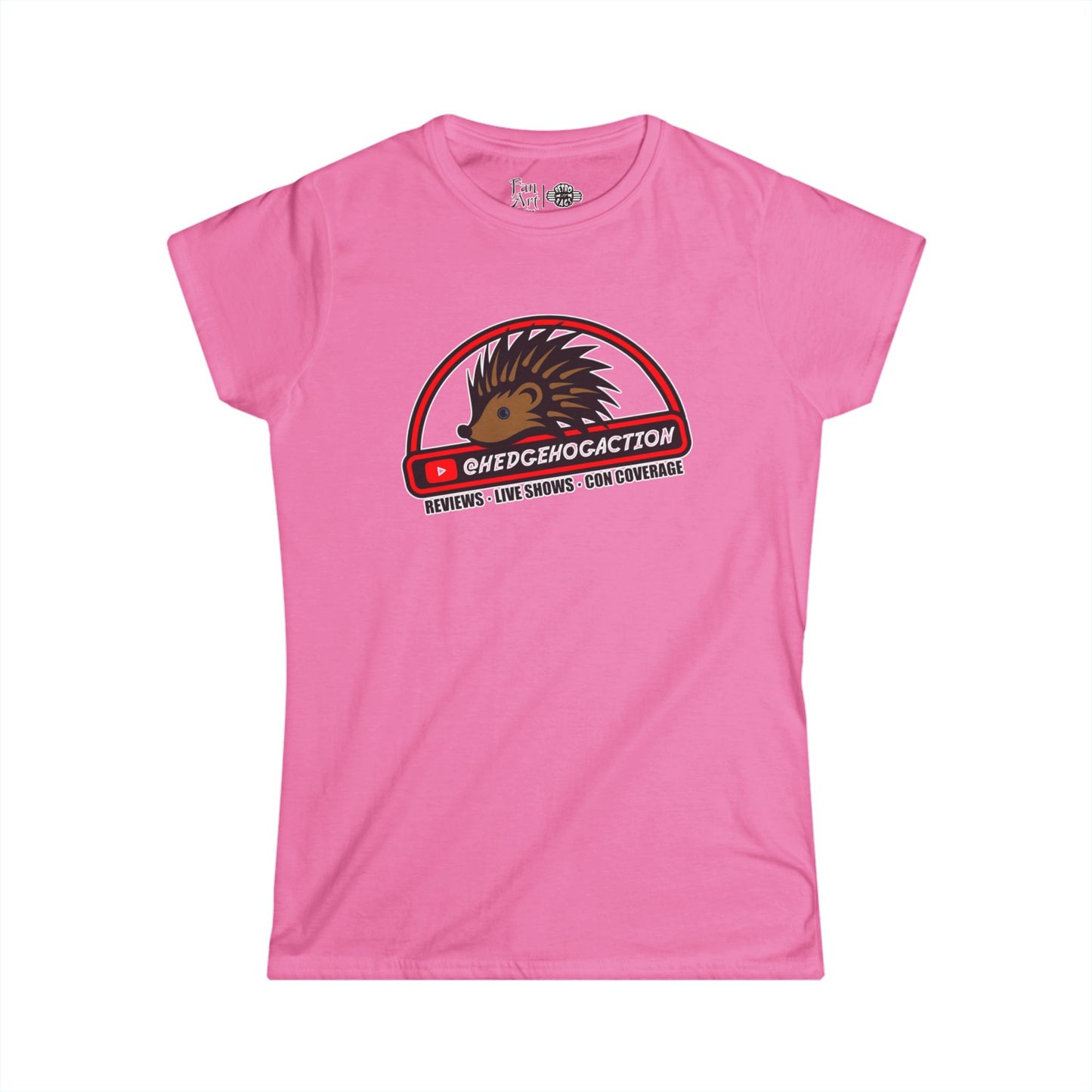 Hedgehog Action Logo | Mythic Legions | Fan Art | Women's T-Shirt