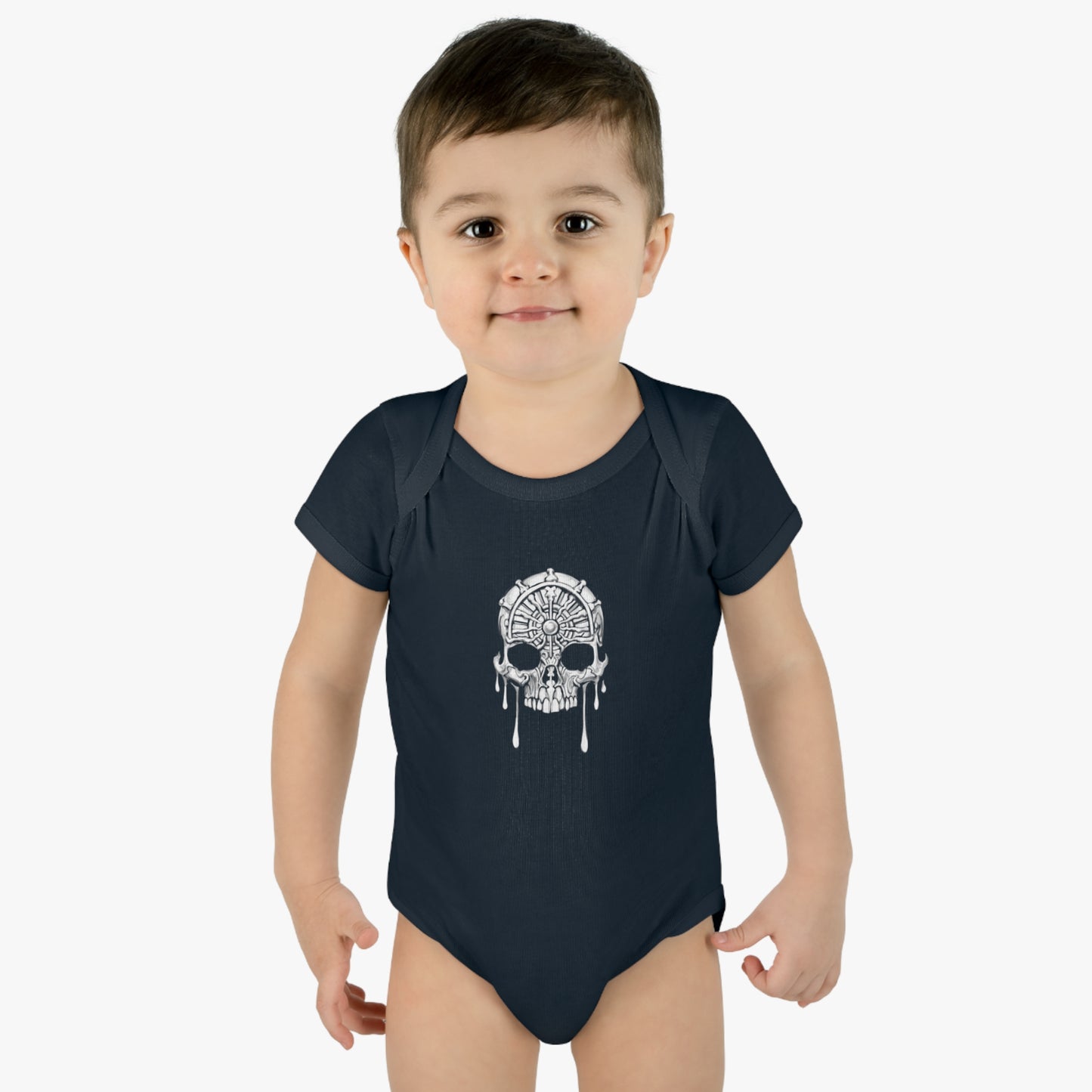 Masque of the Red Death, The | White | Figura Obscura | Baby Bodysuit