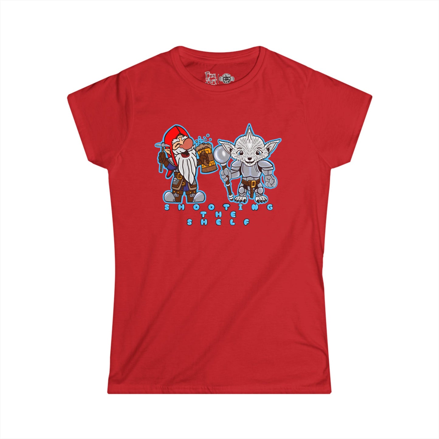 Shooting the Shelf | Mythic Legions | Fan Art | Women's T-Shirt