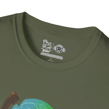 Toy Culprits Blue & Green Ghost | Mythic Legions | Fan Art | Soft T-Shirt