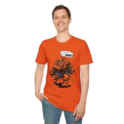 CB's Birthday Brontus | Mythic Legions | Fan Art | Soft T-Shirt