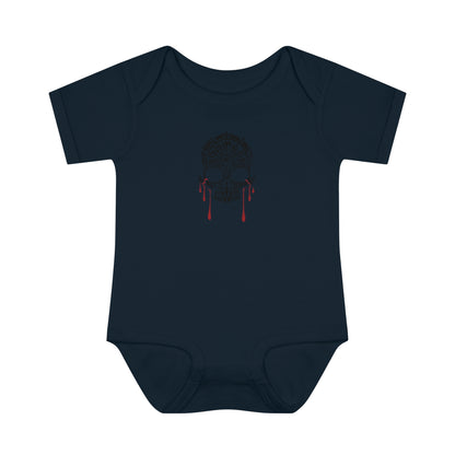 Masque of the Red Death, The | Black/Red | Figura Obscura | Baby Bodysuit