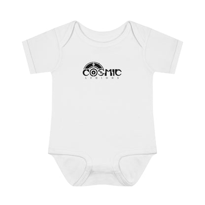 Cosmic Legions Logo | Black | Baby Bodysuit