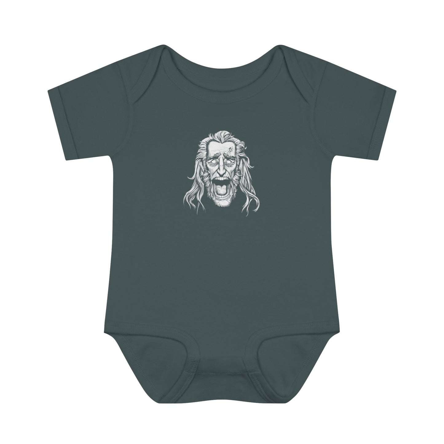 Jacob Marley | White | Figura Obscura | Baby Bodysuit