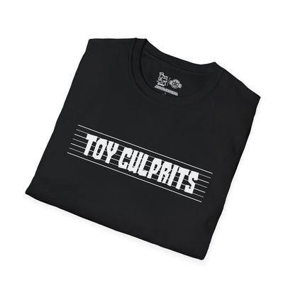 Toy Culprits White Logo | Mythic Legions | Fan Art | Soft T-Shirt