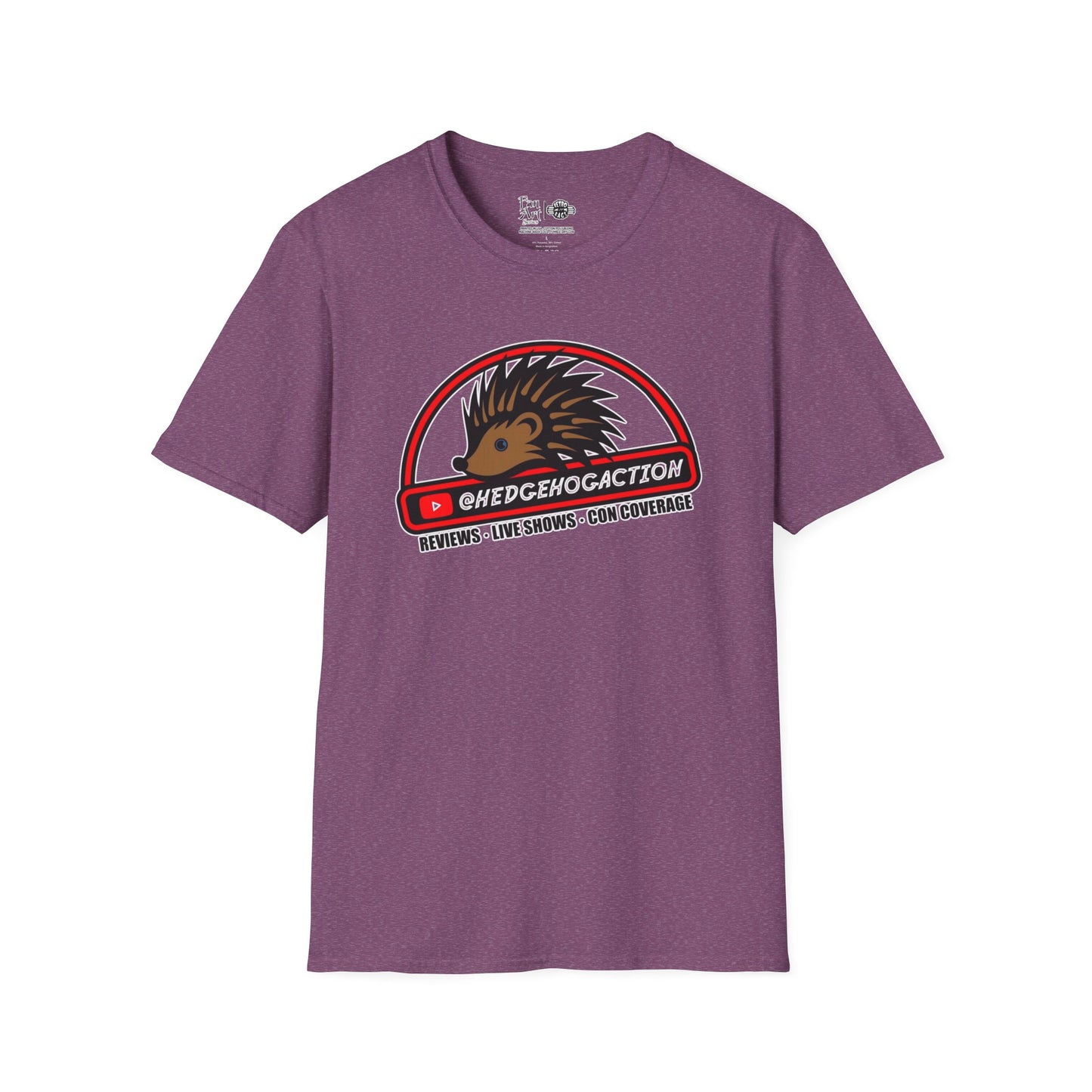 Hedgehog Action Logo | Mythic Legions | Fan Art | Soft T-Shirt