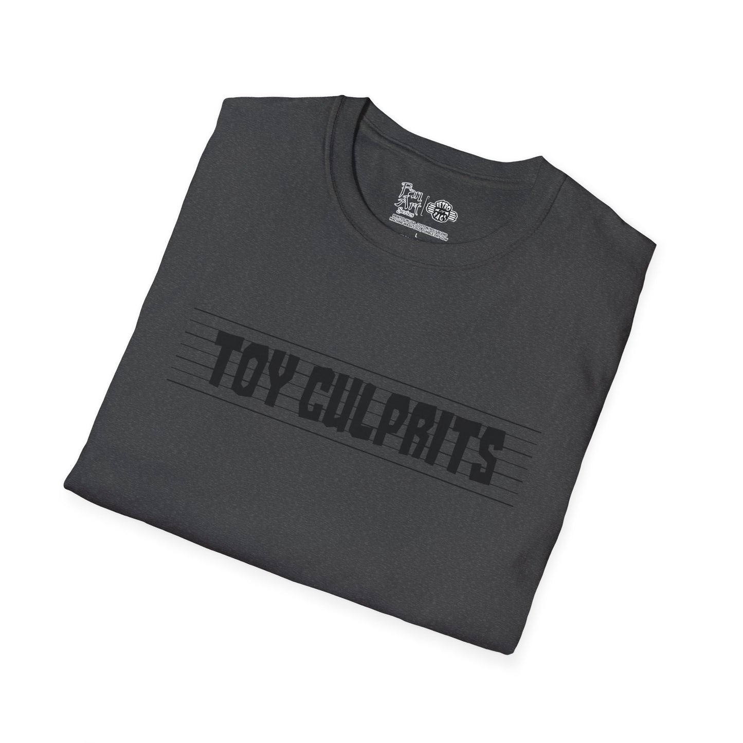 Toy Culprits Black Logo | Mythic Legions | Fan Art | Soft T-Shirt