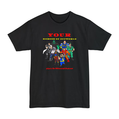 Heroes of Offworld | Mythic Legions | Fan Art | Tall T-Shirt