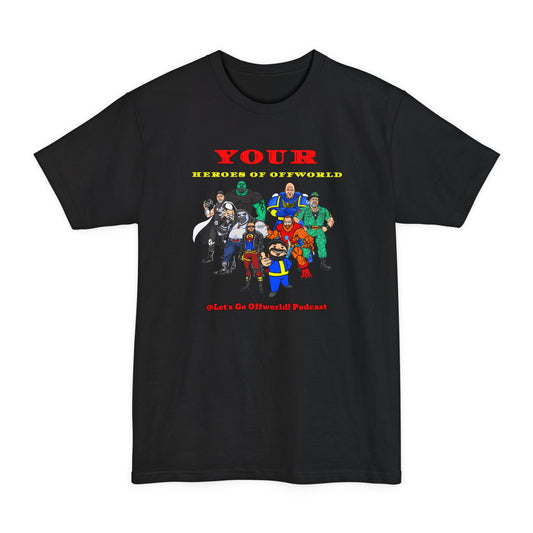 Heroes of Offworld | Mythic Legions | Fan Art | Tall T-Shirt