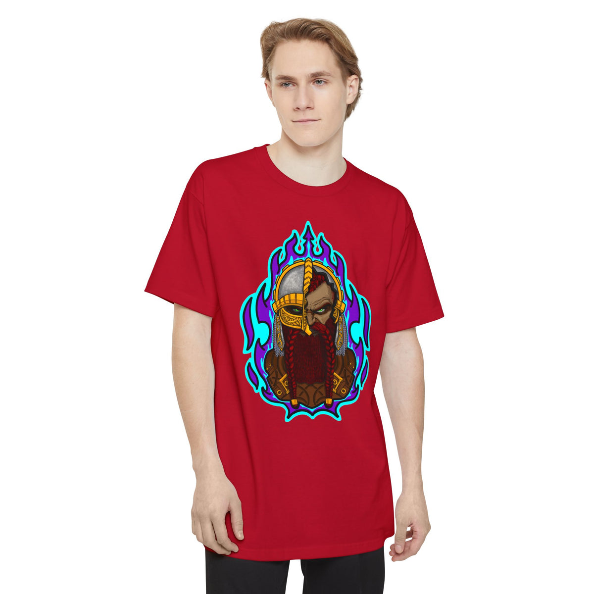Broddr  “Battle Damage”  | Mythic Legions | Fan Art | Tall T-Shirt