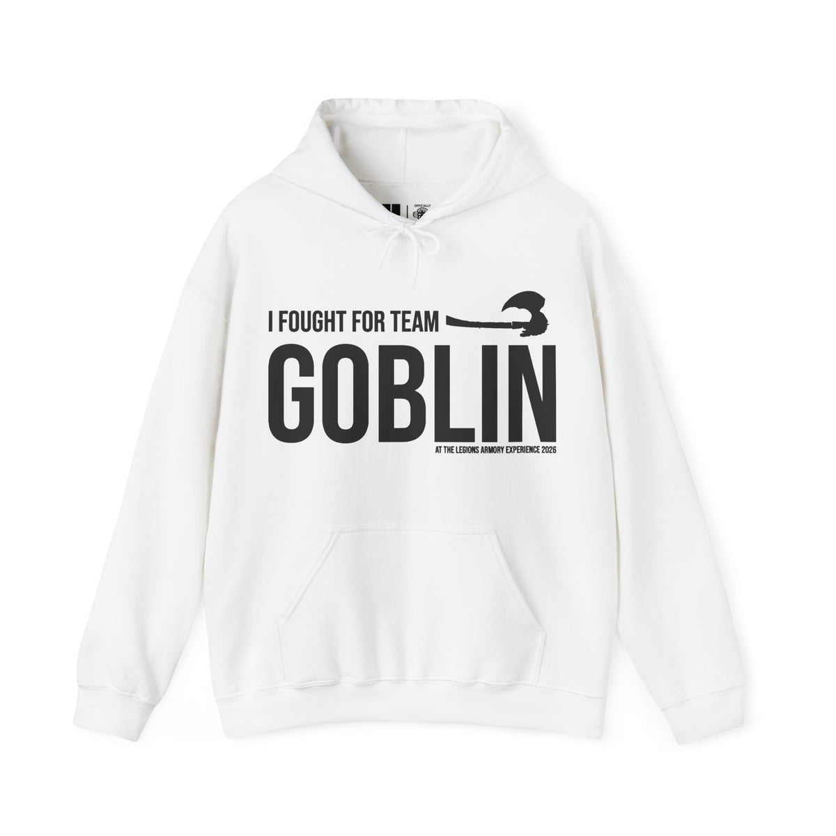Team Goblin Legions Con 2026 (Black Logo) | Mythic Legions | Pullover Hooodie