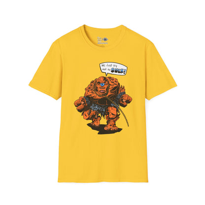 CB's Birthday Brontus | Mythic Legions | Fan Art | Soft T-Shirt